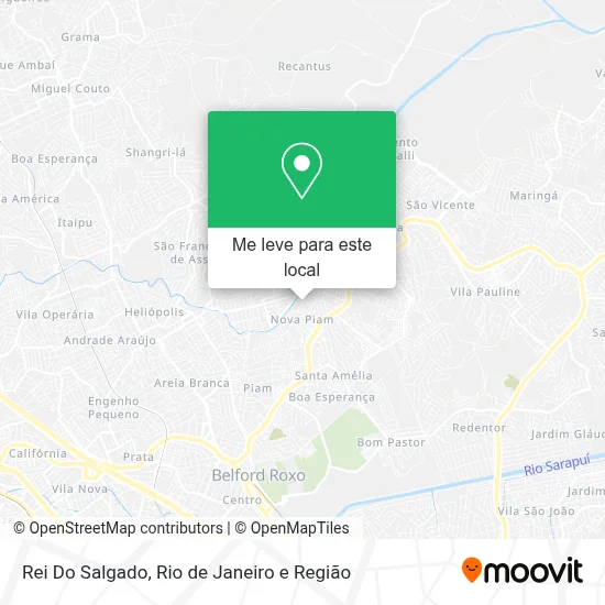 Rei Do Salgado mapa