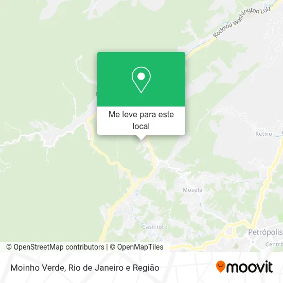 Moinho Verde mapa