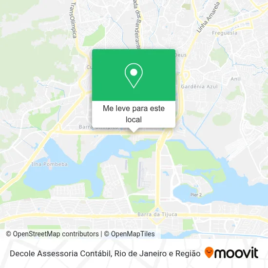 Decole Assessoria Contábil mapa