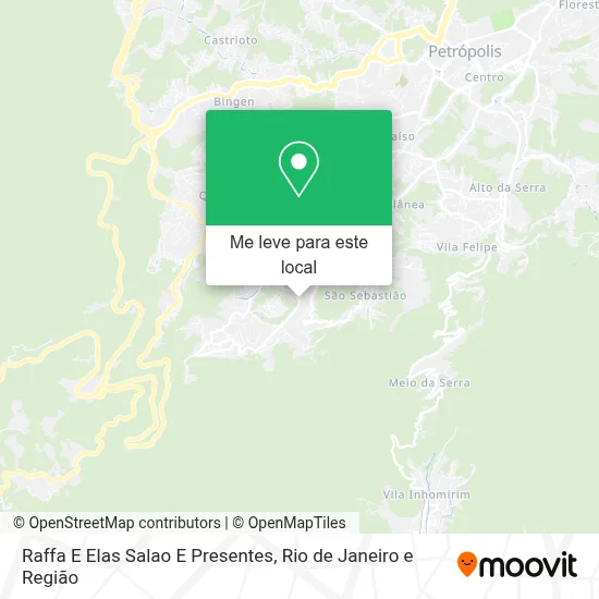 Raffa E Elas Salao E Presentes mapa
