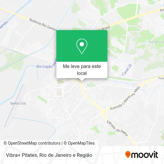 Vibra+ Pilates mapa