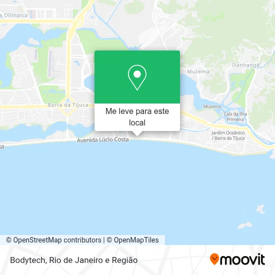 Bodytech mapa