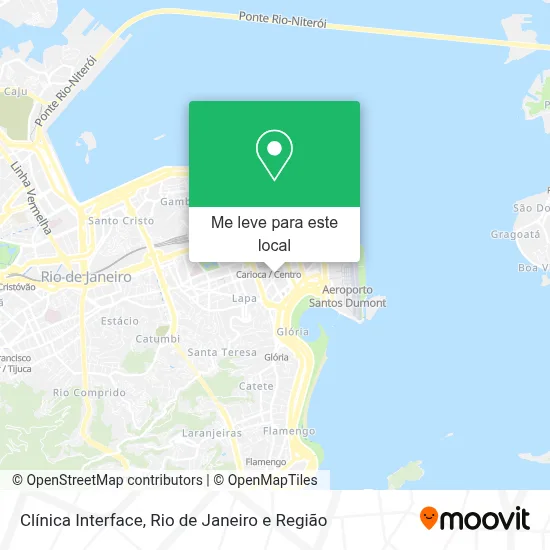 Clínica Interface mapa