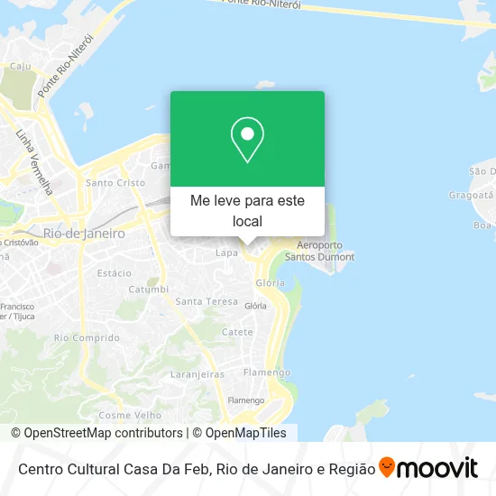 Centro Cultural Casa Da Feb mapa