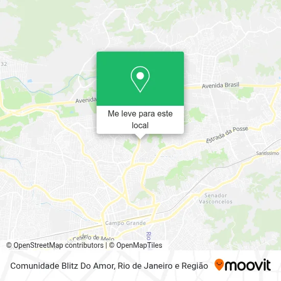 Comunidade Blitz Do Amor mapa