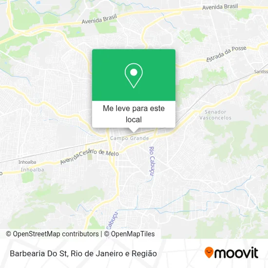 Barbearia Do St mapa