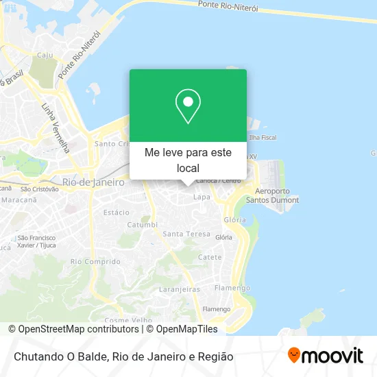 Chutando O Balde mapa