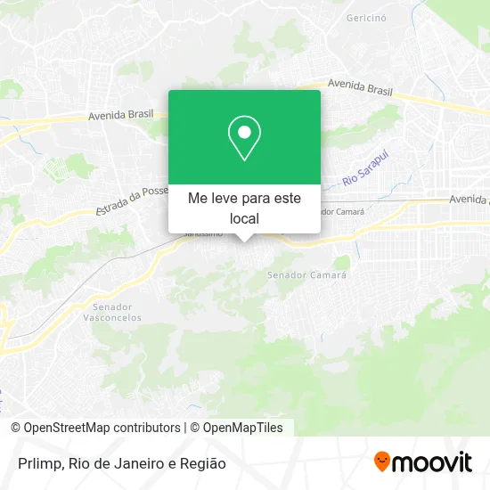 Prlimp mapa