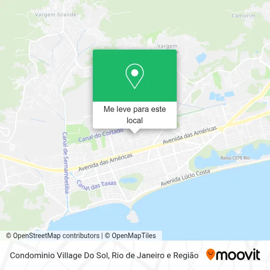 Condominio Village Do Sol mapa