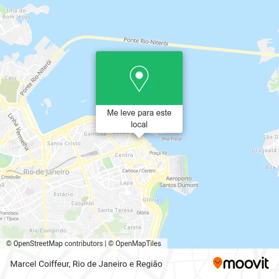 Marcel Coiffeur mapa