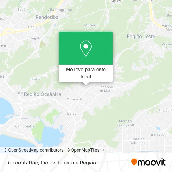 Rakoontattoo mapa