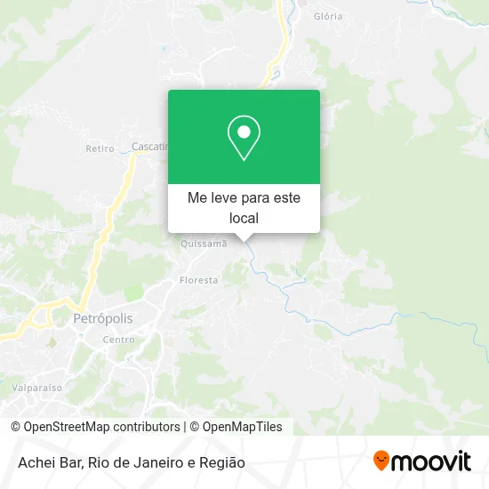 Achei Bar mapa