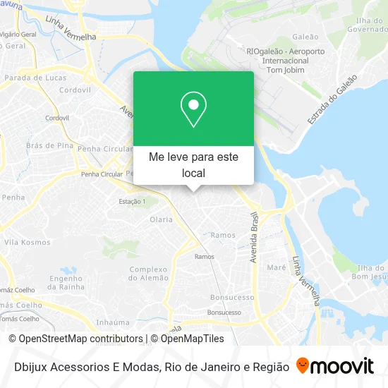 Dbijux Acessorios E Modas mapa