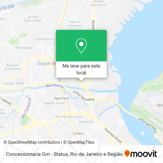 Concessionaria Gm - Status mapa