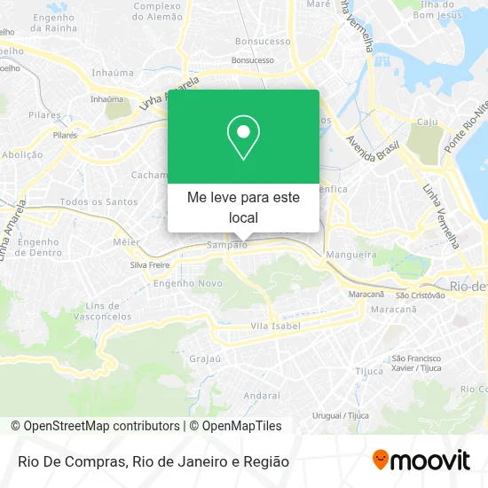Rio De Compras mapa