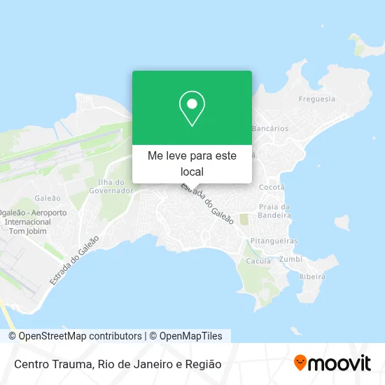 Centro Trauma mapa