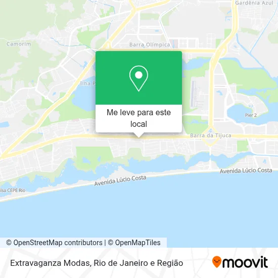 Extravaganza Modas mapa