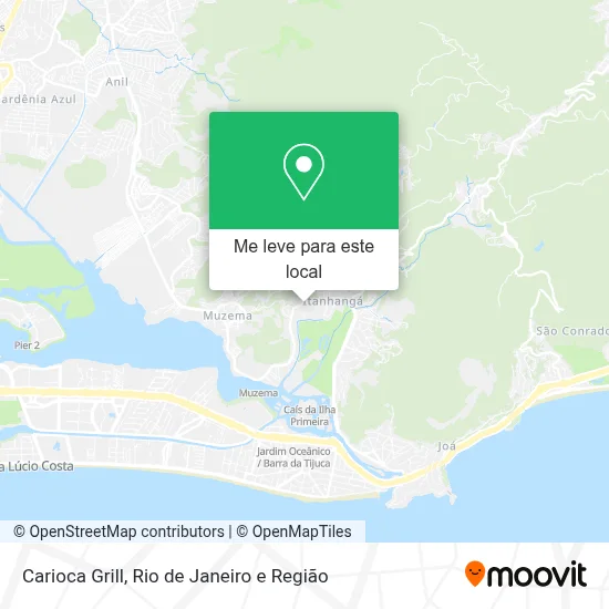 Carioca Grill mapa