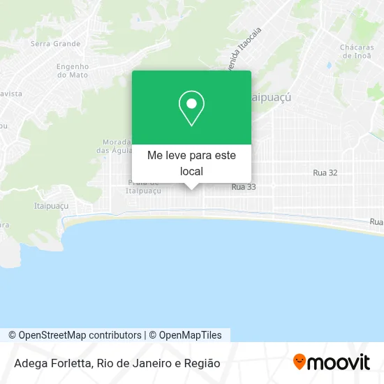 Adega Forletta mapa