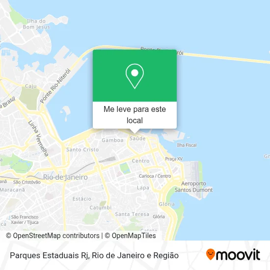 Parques Estaduais Rj mapa