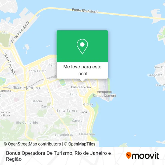 Bonus Operadora De Turismo mapa