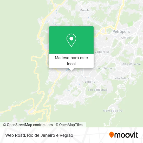 Web Road mapa