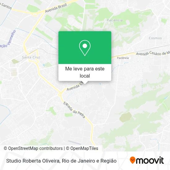 Studio Roberta Oliveira mapa