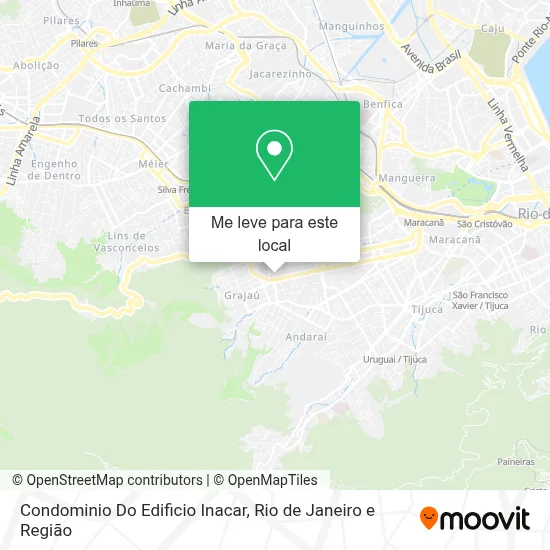 Condominio Do Edificio Inacar mapa