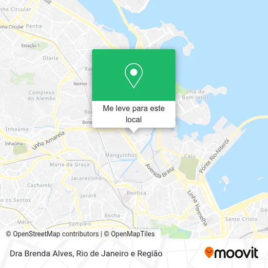 Dra Brenda Alves mapa