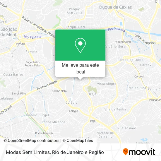 Modas Sem Limites mapa