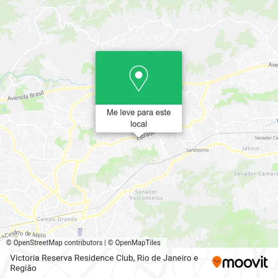 Victoria Reserva Residence Club mapa