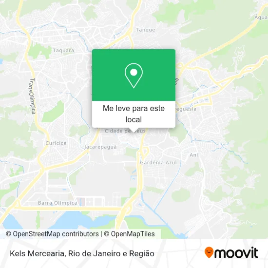 Kels Mercearia mapa