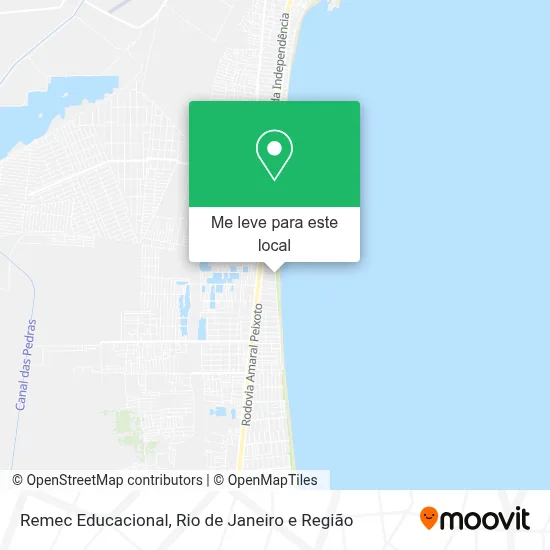 Remec Educacional mapa