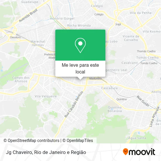 Jg Chaveiro mapa
