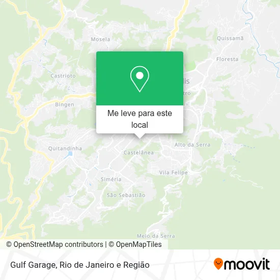 Gulf Garage mapa