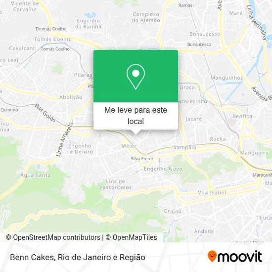 Benn Cakes mapa