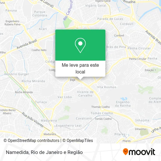Namedida mapa