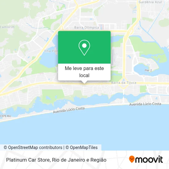 Platinum Car Store mapa