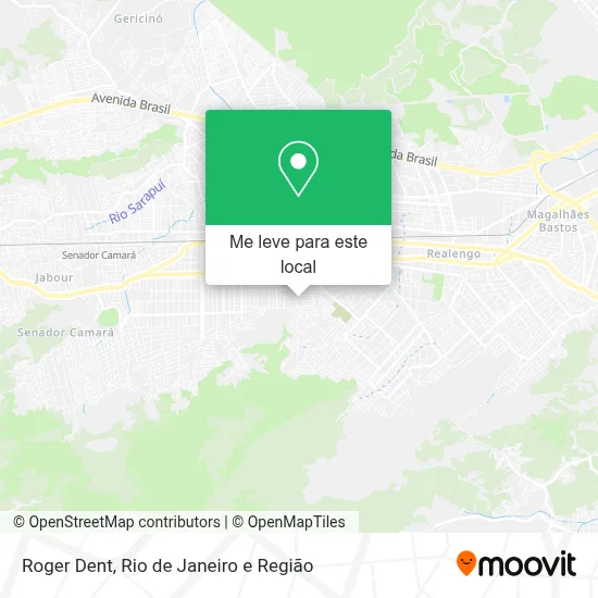 Roger Dent mapa