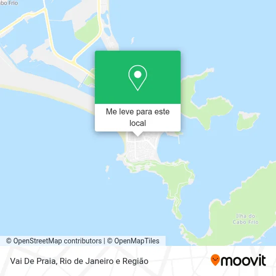 Vai De Praia mapa