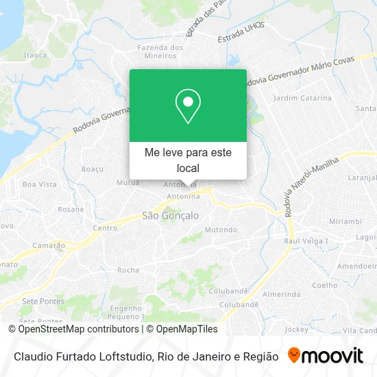 Claudio Furtado Loftstudio mapa