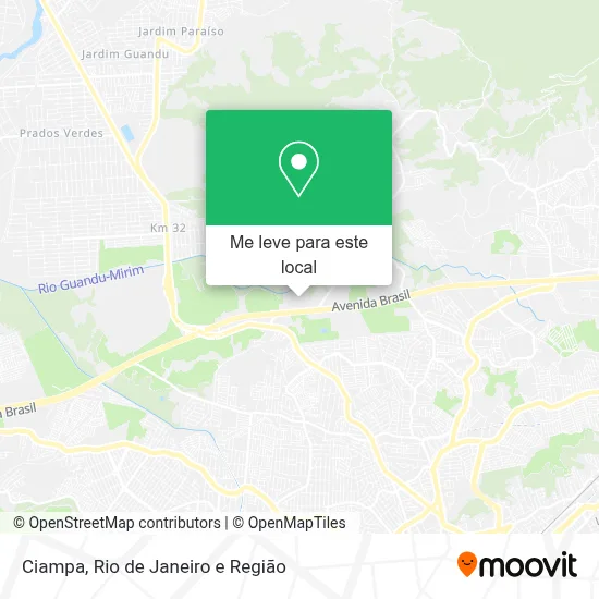 Ciampa mapa