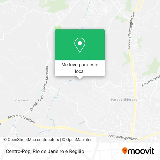 Centro-Pop mapa