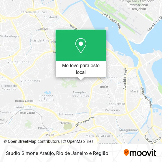 Studio Simone Araújo mapa