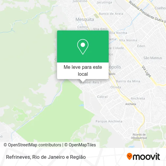 Refrineves mapa