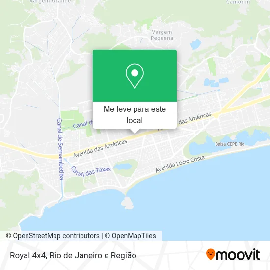 Royal 4x4 mapa