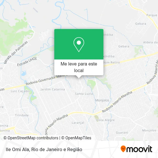 Ile Omi Ala mapa