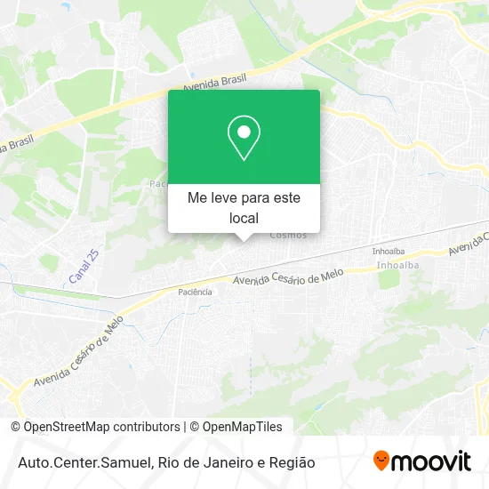 Auto.Center.Samuel mapa