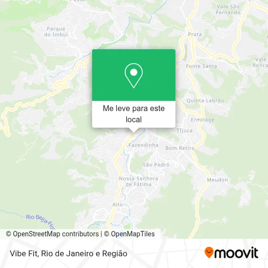 Vibe Fit mapa