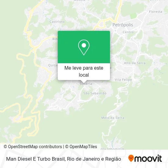 Man Diesel E Turbo Brasil mapa